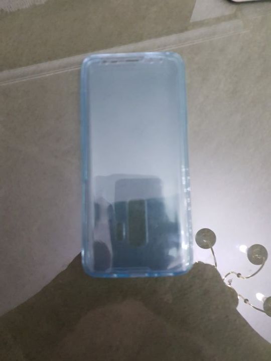 DOBLE FUNDA DE SILICONA MUY SUAVE Y DE COLOR AZUL