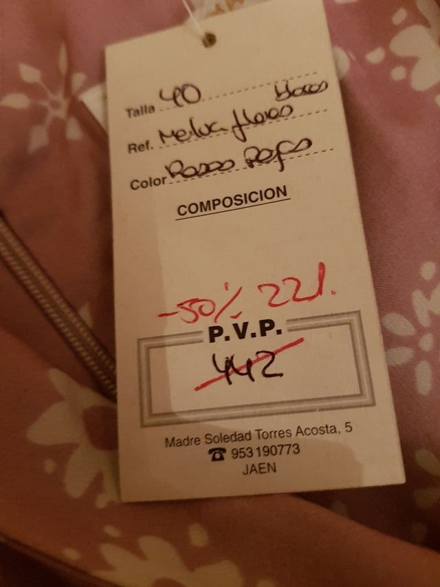 Vestido fiesta nuevo