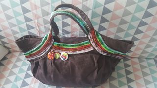 Bolsos de mano Tela por mujer 10 2 segunda gvwdgq