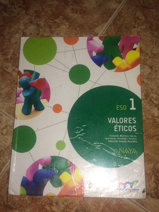 Libro de valores eticos 1 ESO