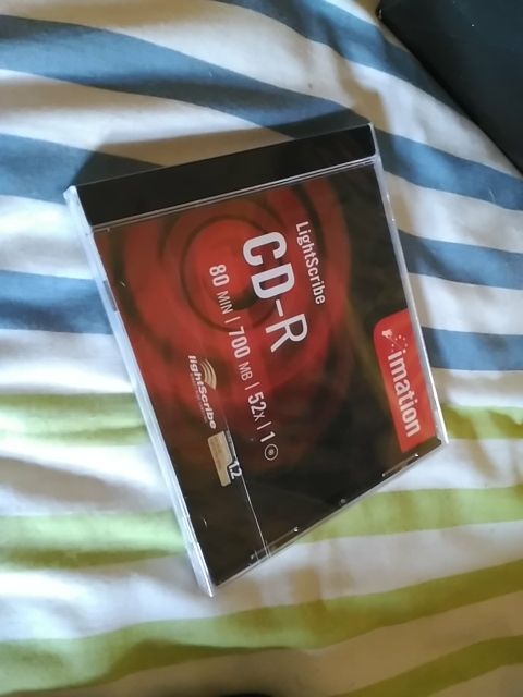 7 discos vírgenes CD-R Imation