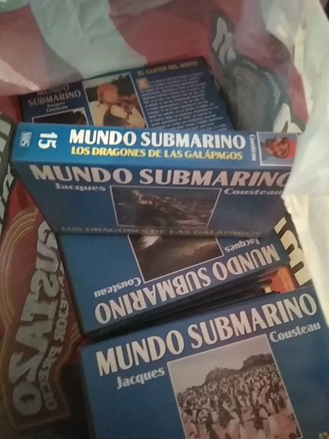 colección jacques cousteau mundo submarino complet