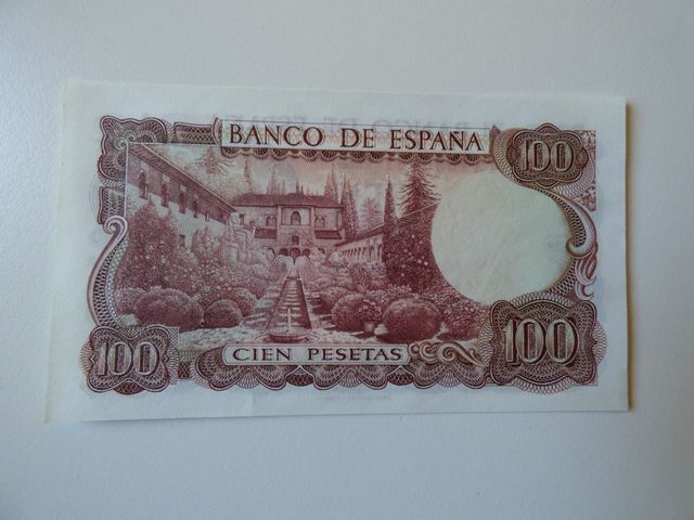 Billete 100 ptas.