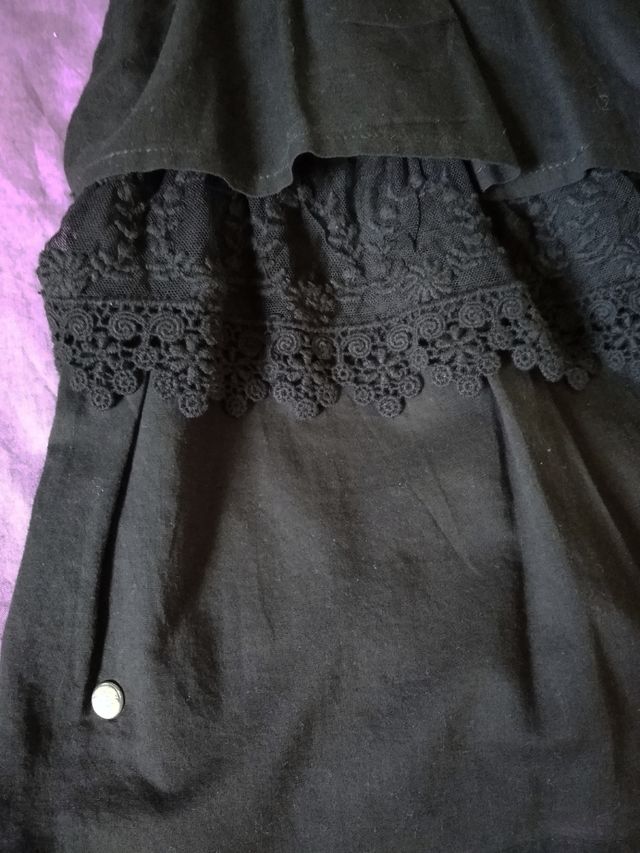 Vestido negro IkkS