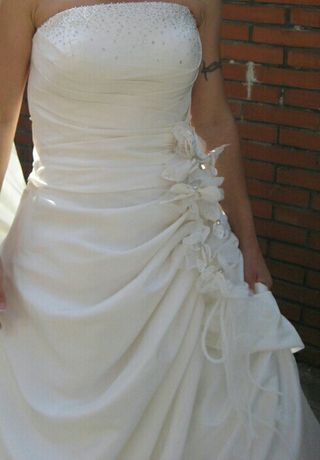 vestido de novia talla 36 de segunda mano en bilbao en wallapop