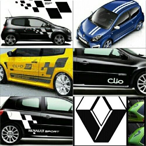 pegatinas renault