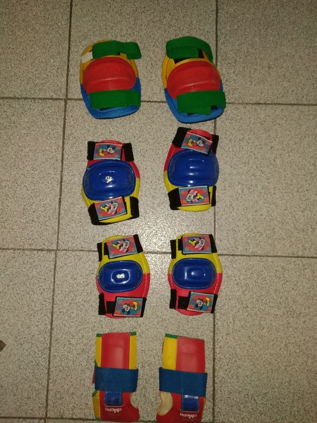 Protecciones patinaje infantil