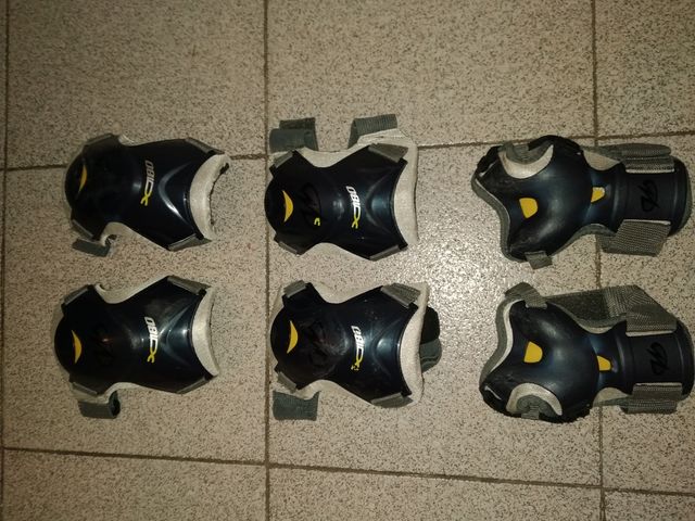 Protecciones patinaje junior