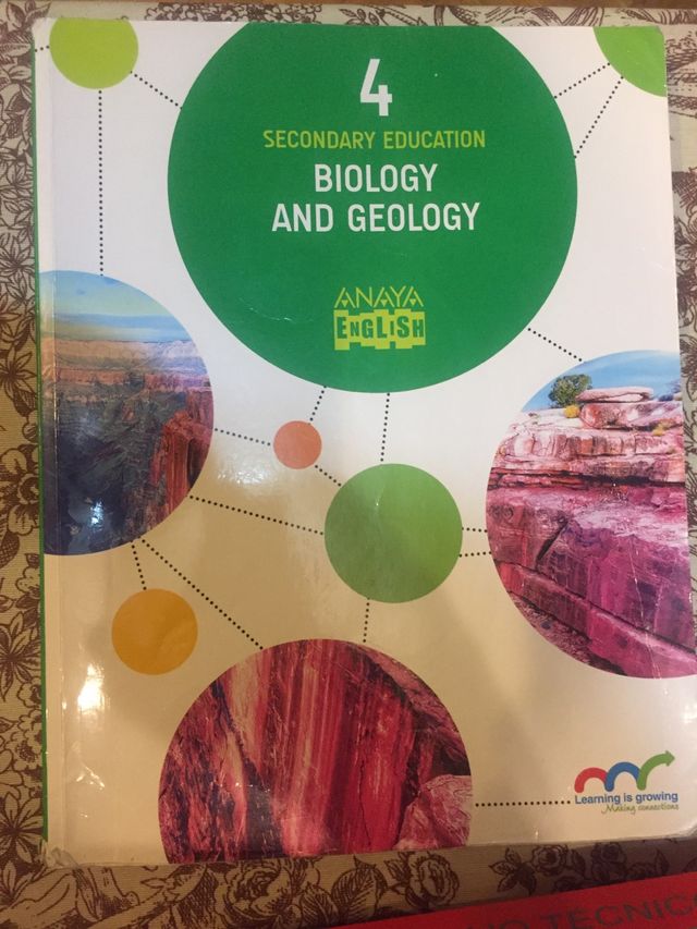 Libro Biología 4 Eso Anaya De Segunda Mano Por 10 En Madrid En Wallapop