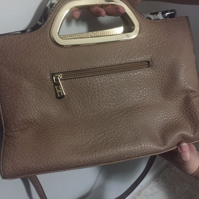 Bolso con detalle en leopardo