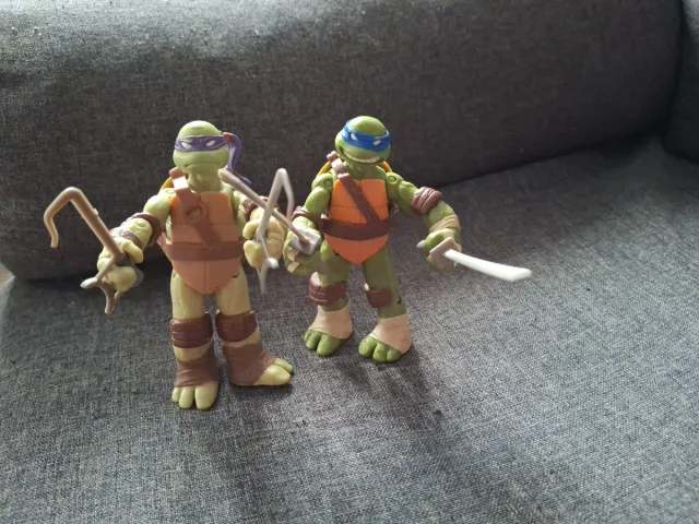 Tortugas Niñas 12cms, Donatello & Leonardo
