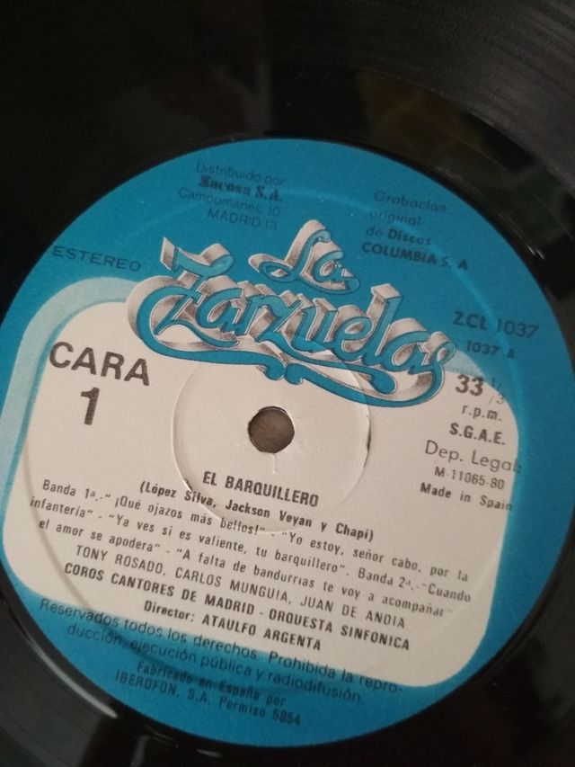 Disco vinilo