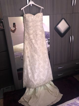 vestido de novia de segunda mano en málaga en wallapop