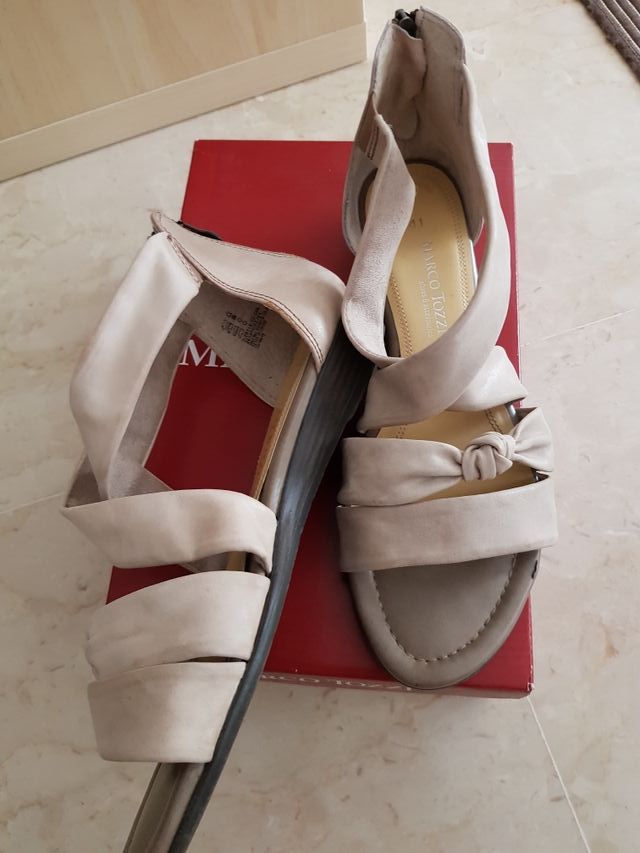 Sandalia piel 41 Marco Tozzi