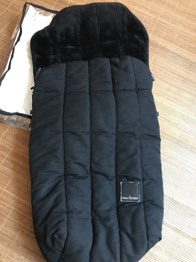 Saco Mclaren negro de pelo NO SE HACEN ENVIOS