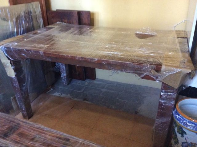 Mesa comedor madera maciza de segunda mano por 165 € en Alhaurín de ... Mesa comedor madera maciza de segunda mano por 165 € en Alhaurín de ...