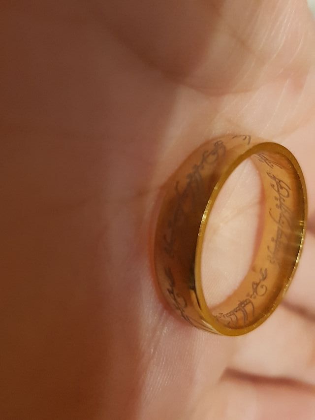 Anillo señor de los anillos