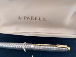 Parker U.S.A. Sterling Vermeil Cap & Barrel Fountain Pen