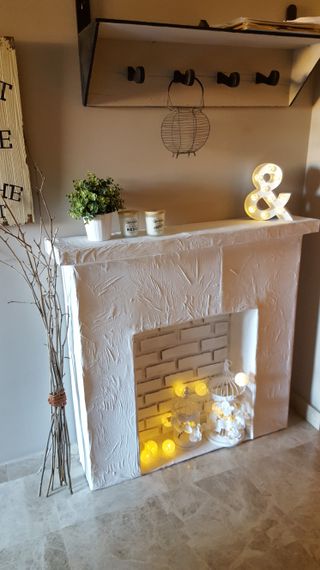 Chimenea decorativa de segunda mano - wallapop