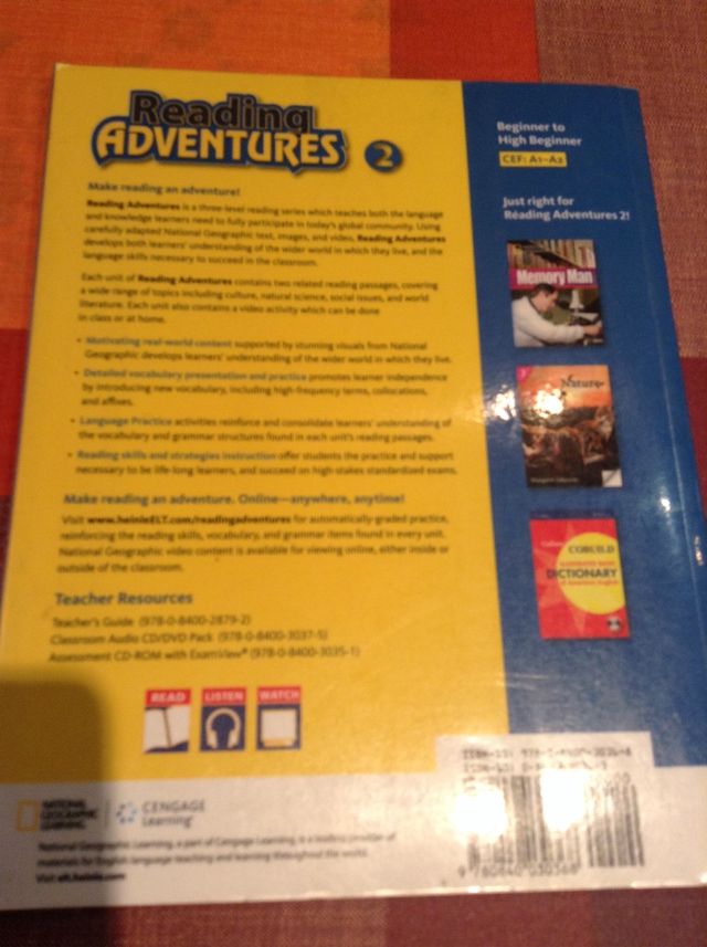 Libro reading adventures 2