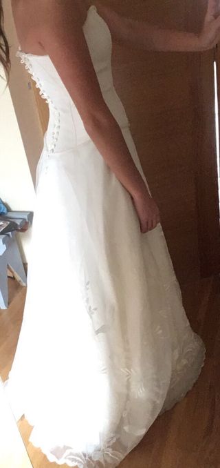 vestido de novia talla 36 de segunda mano en oviedo en wallapop