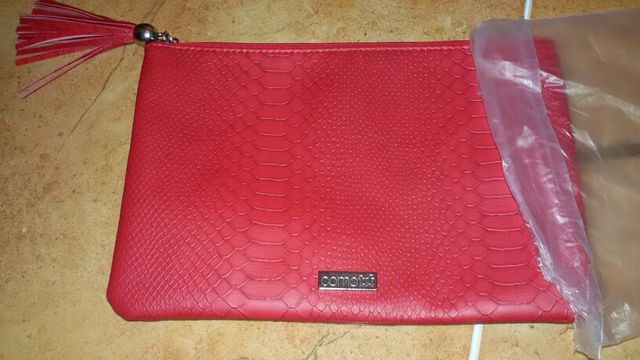 bolso de mano rojo nuevo