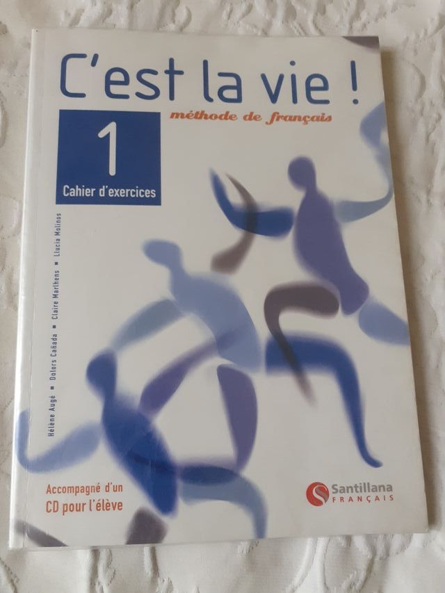 Libro francés.Cest la vie! nivel 1.Santillana