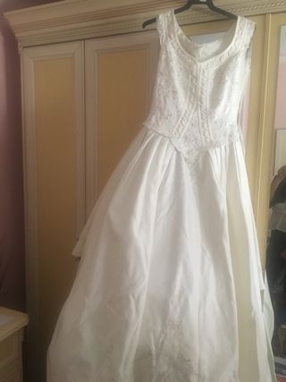vestido de novia de segunda mano en málaga en wallapop