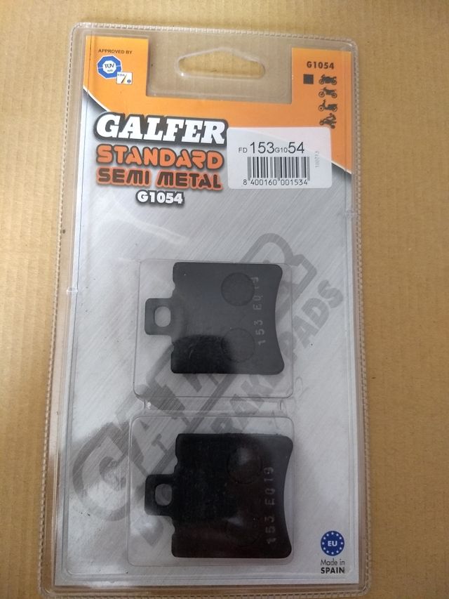 PASTILLAS FRENO GALFER G1054