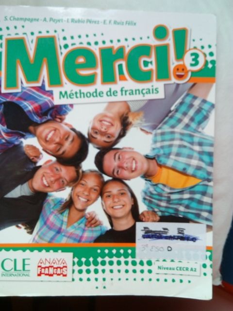 libro francés 3°ESO.