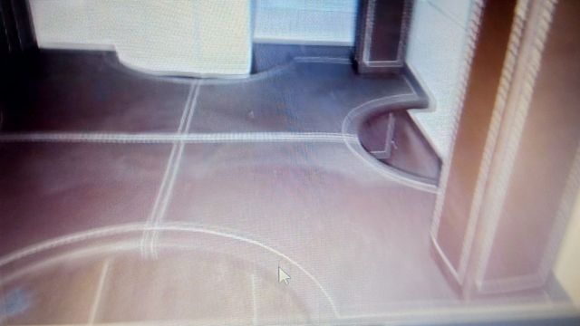 Mesa de el corte ingles 1mx1m cristal y tapiceria