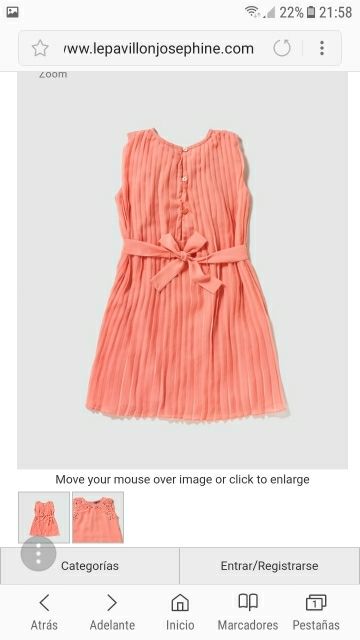 Vestido fiesta niña Tizzas