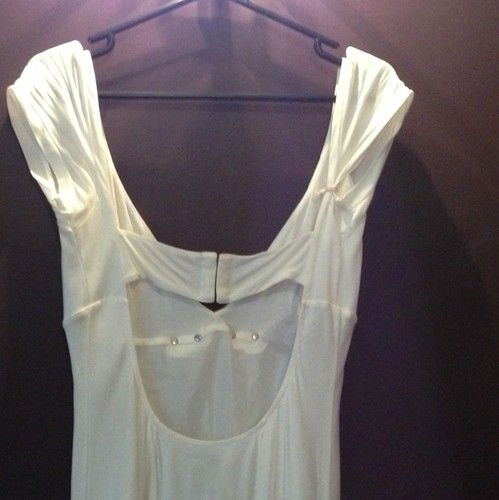 VESTIDO CREMA MISS SIXTY TALLA M NUEVO