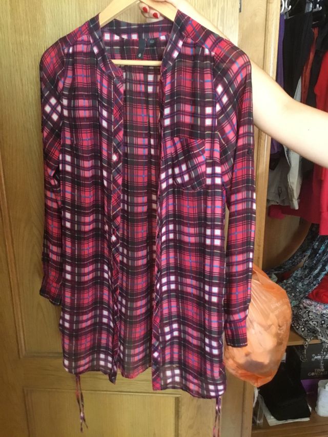 Blusa H&M ajustable talla M