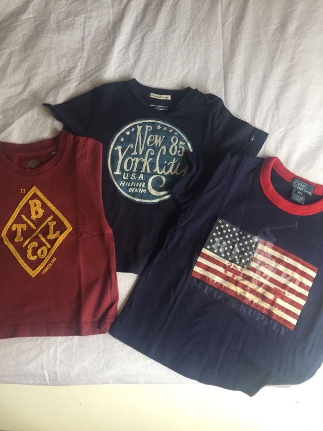 Camisetas talla 2 años marcas