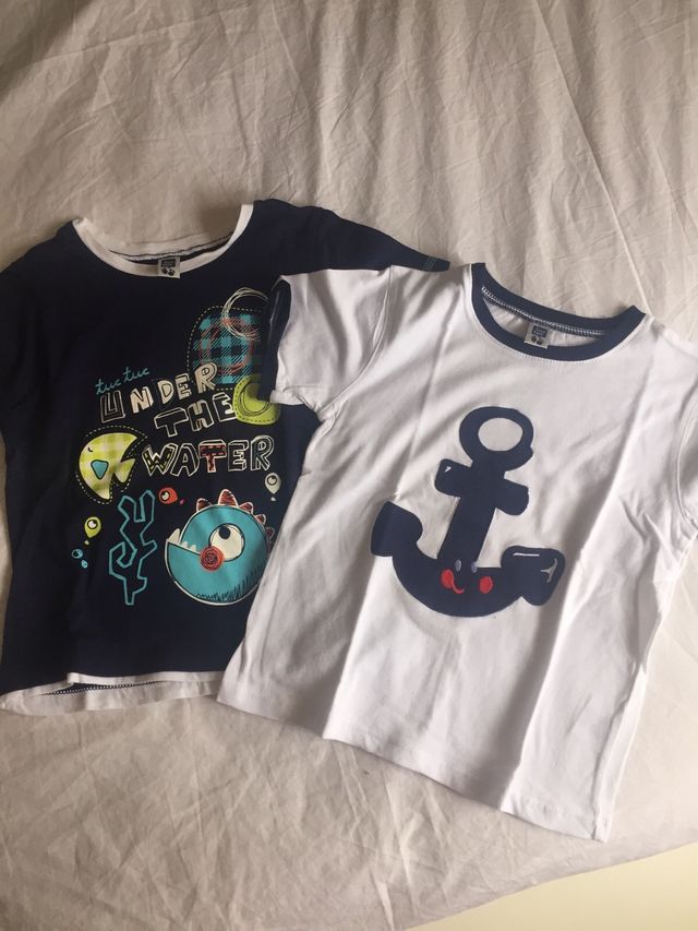 Camisetas talla 2 años marcas