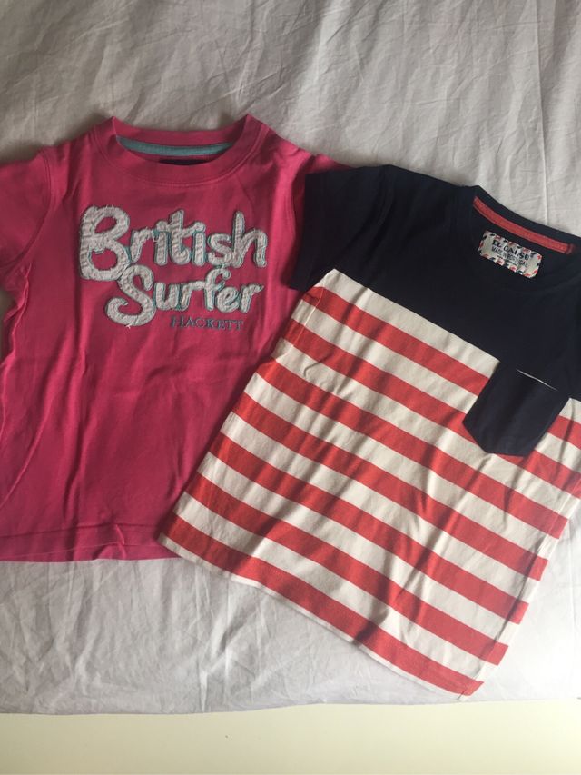 Camisetas talla 2 años marcas