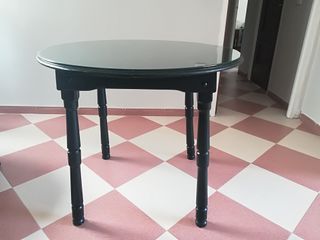 Mesa comedor negra de segunda mano por 70 € en Sevilla en WALLAPOP Mesa comedor negra de segunda mano por 70 € en Sevilla en WALLAPOP