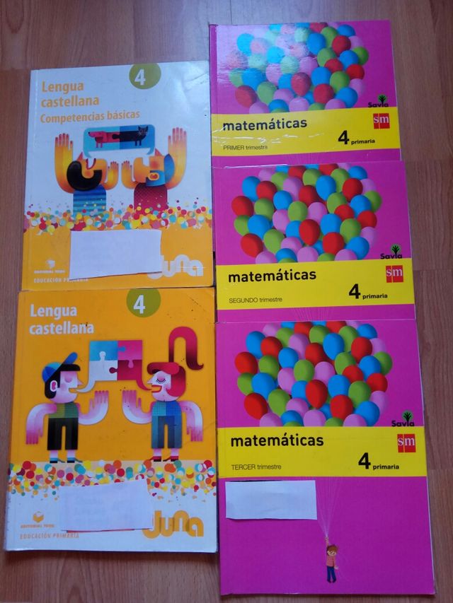 LIBROS DE MATEMÁTICAS Y LENGUA ,CUARTO PRIMARIA de segunda mano por ... LIBROS DE MATEMÁTICAS Y LENGUA ,CUARTO PRIMARIA de segunda mano por ...