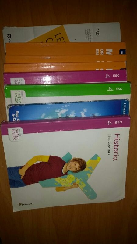 Libros buen estado 4°ESO IES PUERTA DE CUARTOS de segunda mano por ... Libros buen estado 4°ESO IES PUERTA DE CUARTOS de segunda mano por ...