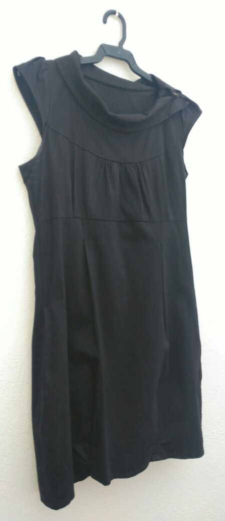Vestido tono marrón oscuro talla S #vestido #chica