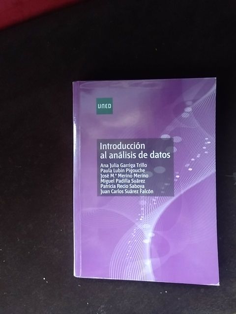 Introducción al análisis de datos Psicologia Uned