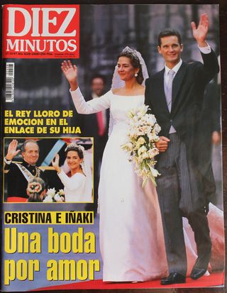 Caprile Traje De Novia De La Infanta Elena El Vestido De M S De