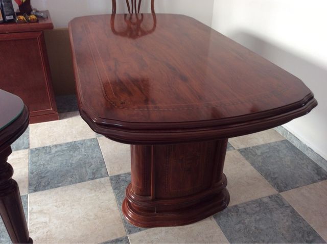 Vendo mesa de comedor extensible y con cristal de segunda mano por ... Vendo mesa de comedor extensible y con cristal de segunda mano por ...