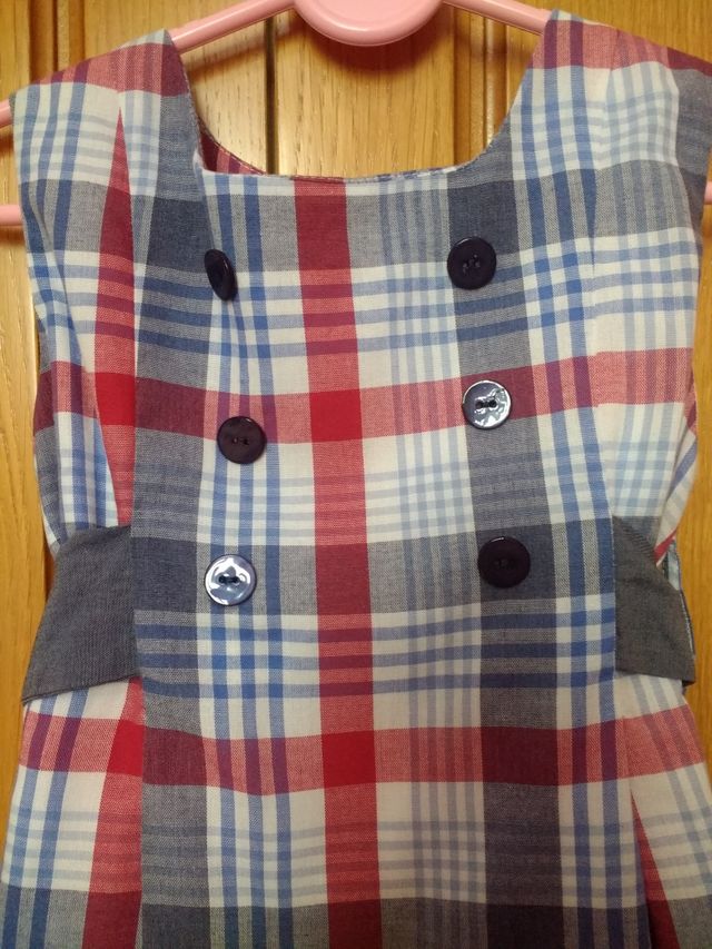 Vestido de Ñaco, talla 5 años