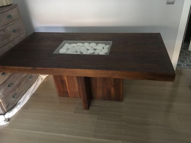 Mesa de madera para comedor de segunda mano por 400 € en Tiana en ... Mesa de madera para comedor de segunda mano por 400 € en Tiana en ...