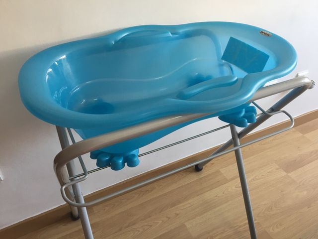 Bañera bebe con patas