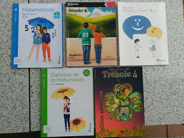 4 libros cuarto primaria de segunda mano por 10 € en Ribadesella en ... 4 libros cuarto primaria de segunda mano por 10 € en Ribadesella en ...