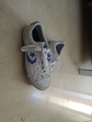 converse blancas talla 39