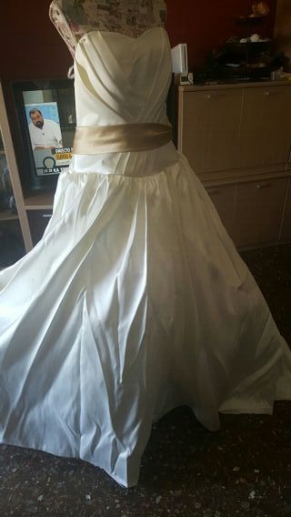 traje de novia corto de segunda mano en valencia en wallapop